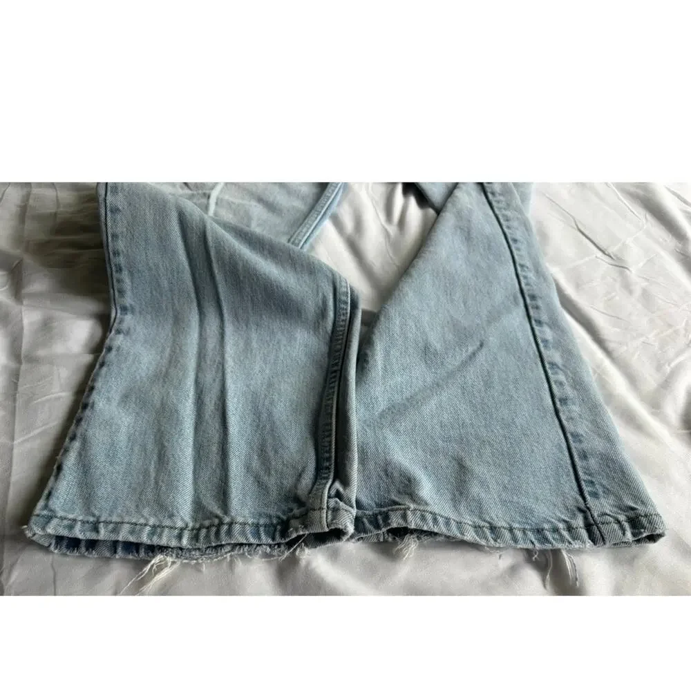 Vintage Levis 505 Orange Tab Jeans Mens 36x30 Made in Mexico Straight Leg 90s
